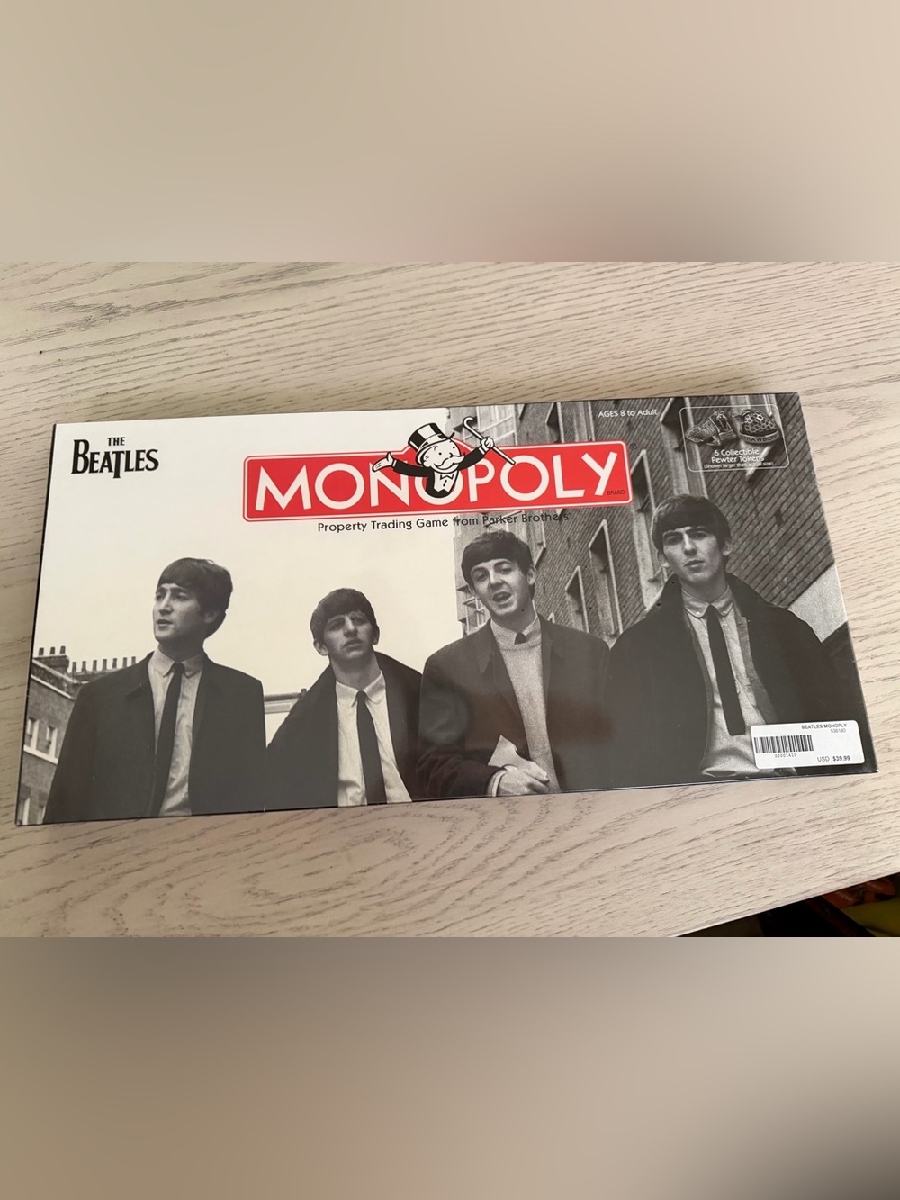 SEALED Monopoly The Beatles Board Game